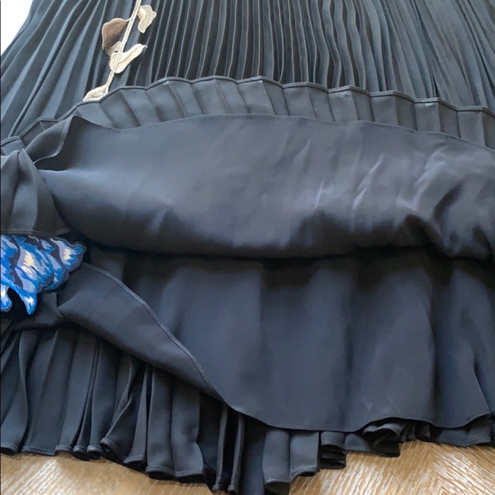CHRISTOPHER KANE AW16 Embroidered Pleated Floral Skirt 8 - Picture 12 of 14